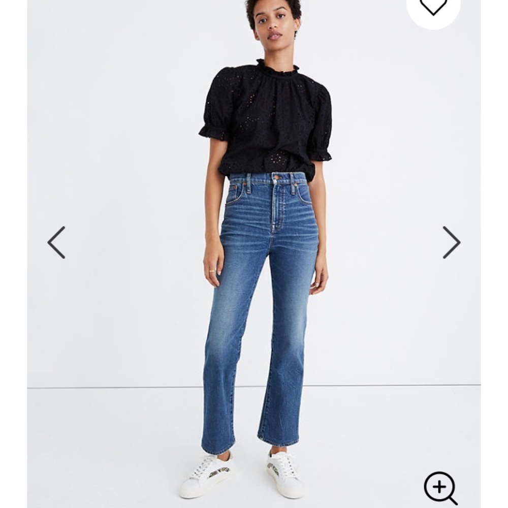 Madewell Slim Demi-Boot Jeans in Sundale Wash